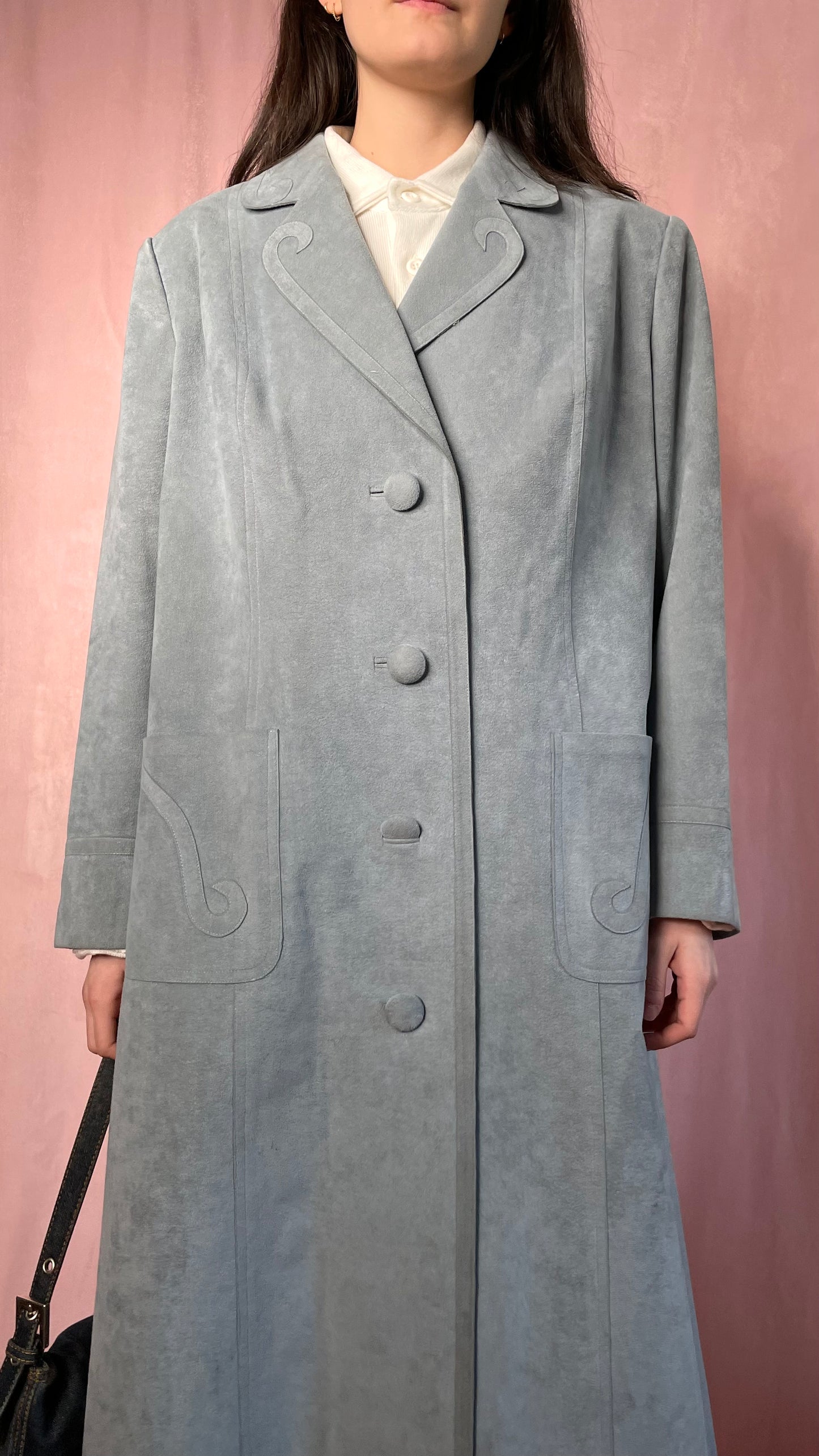 Long Suede Coat