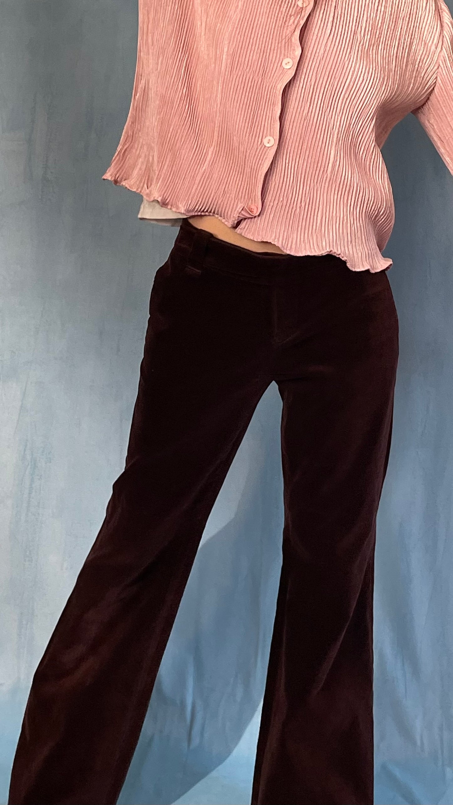 Gucci Velvet Bell-Bottoms