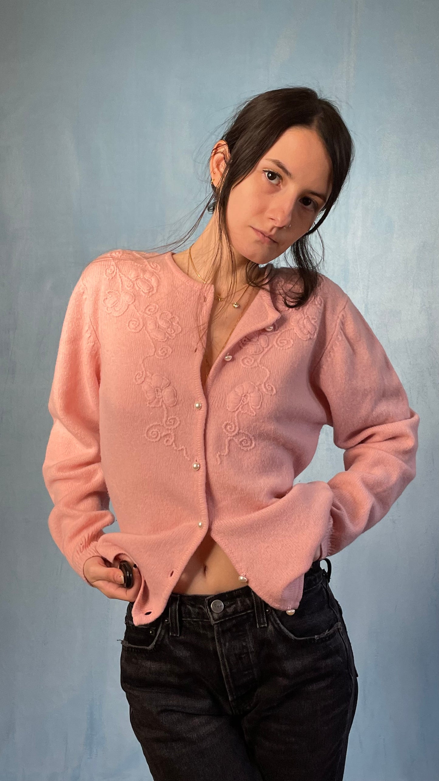 Pretty Pink Sweater