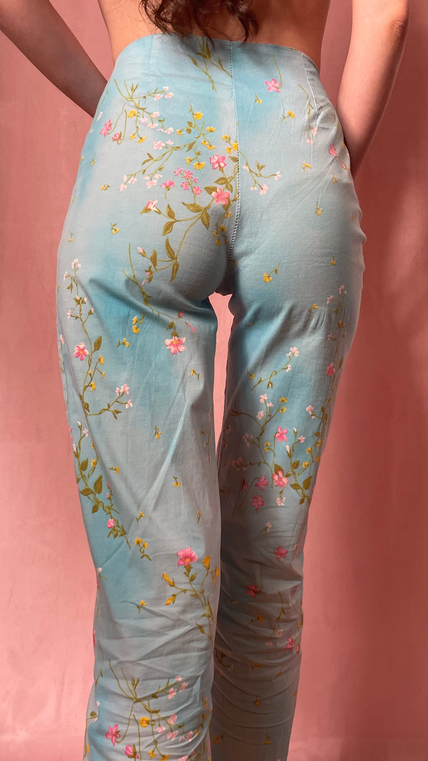 Vintage Flower Pants