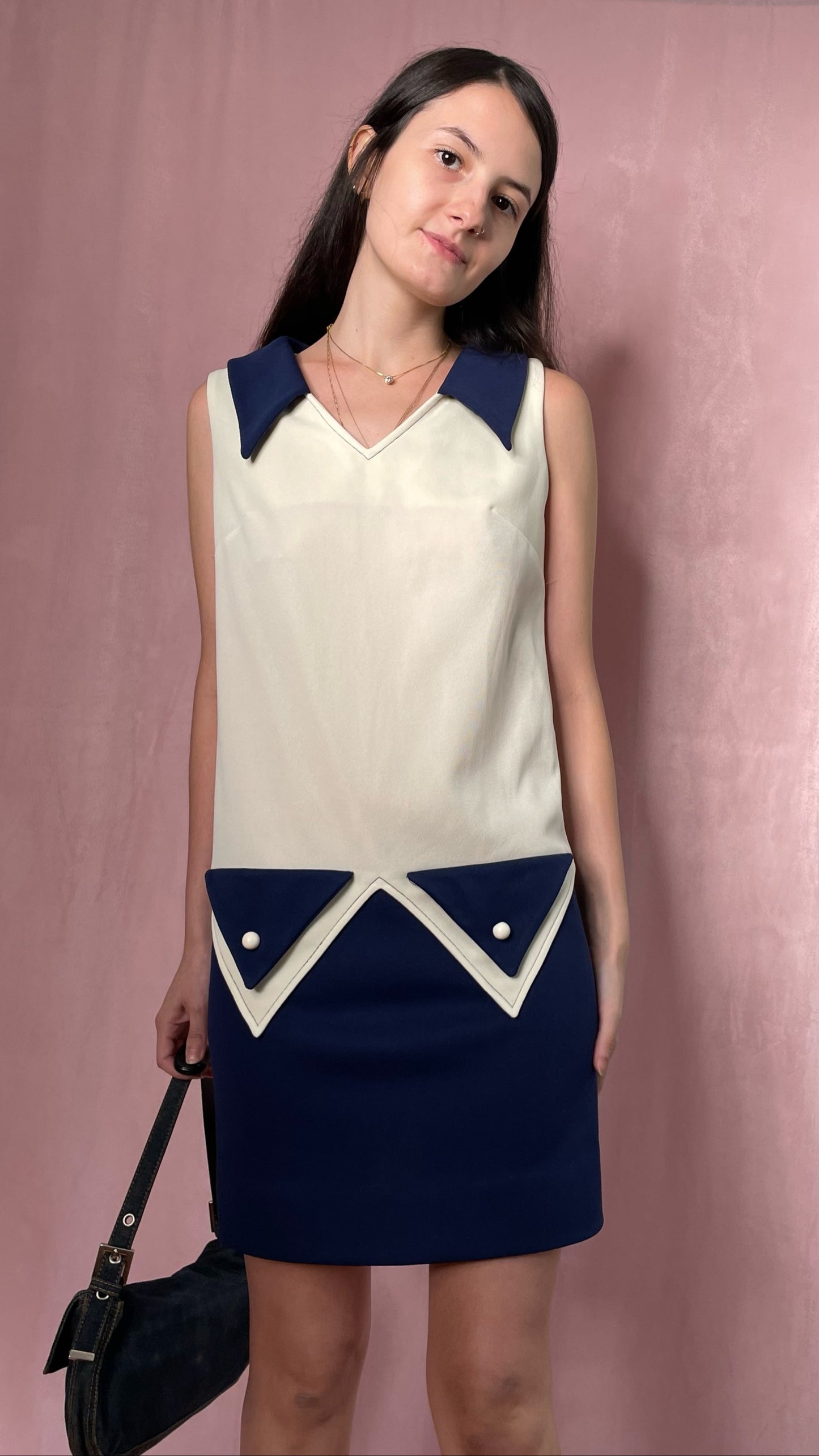 Collared Shift Dress