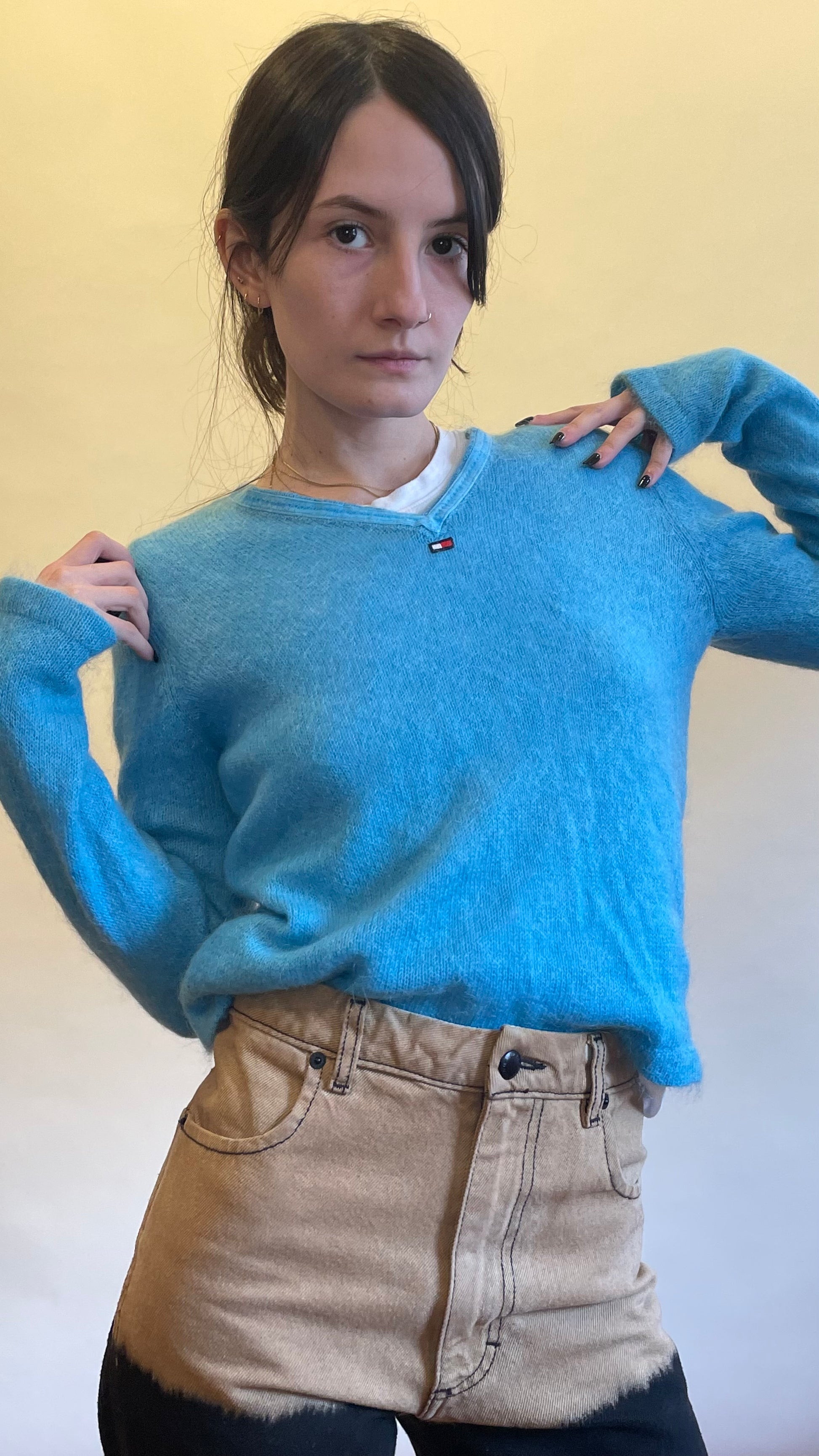 Tommy hilfiger mohair sweater Clearance